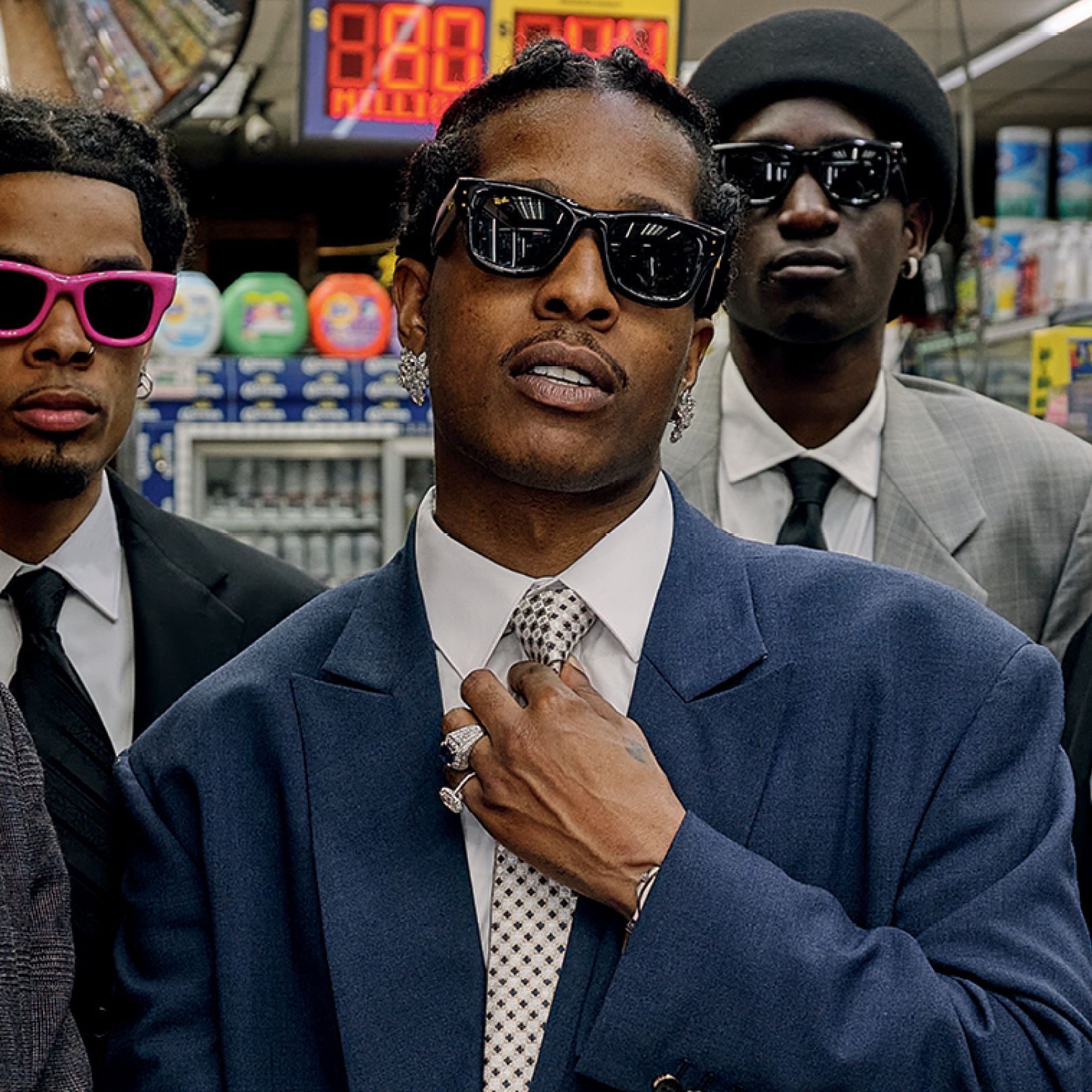 Ray Ban | RAY BAN X ASAP ROCKY PUFFER WAYFARER BLACK | Sung…